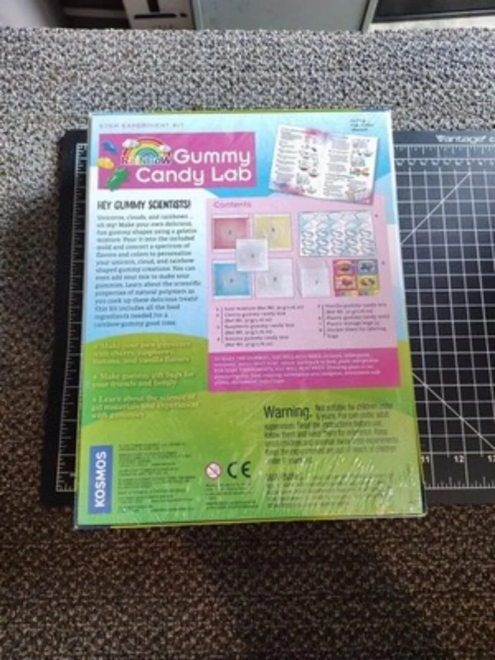 Rainbow Gummy Candy Lab STEM Experiment Kit by Thames & Kosmos Brand New Sealed